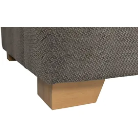Soho Sessel Franka Webstoff 136 x 87 x 103 cm Braun mit Kissen