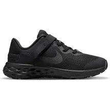 Nike Revolution 6 FlyEase Easy On/Off Sneaker Kinder 001 Black/Black-Dk Smoke Grey 28,5