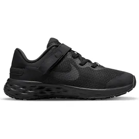 Nike Revolution 6 FlyEase Easy On/Off Sneaker Kinder 001 Black/Black-Dk Smoke Grey 28,5