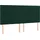 vidaXL Boxspringbett 180 x 200 cm Dunkelgrün