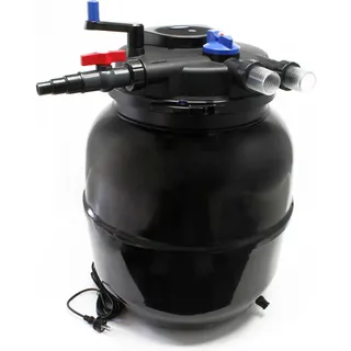 Wiltec SunSun CPF-50000 Druckteichfilter 13.000 l/h / 55 W UVC Klärer und Durchfluss