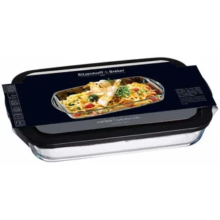 Ritzenhoff & Breker Auflaufform Cucina Auflaufform, Schwarz