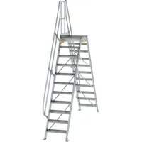 Günzburger MUNK Aluminium-Überstiege 60° 11 Stufen