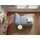 FineBuy FineBuy, Beistelltisch Beistelltisch Kettengestell Marmor Platte weiss Wohnzimmertisch Couchtisch rund