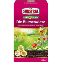 SUBSTRAL Die Blumenwiese Rasen- & Blumensamen für ein attraktives Bienen- und Nützlingsparadies, 800 g