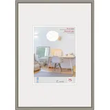 walther design Bilderrahmen stahl 30 x 40 cm mit Kunstglas, New Lifestyle Kunststoffrahmen KVX040D