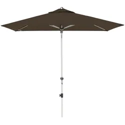DOPPLER Sonnenschirm »Auto Tilt«, quadratisch, abknickbar, Sonnenschutzfaktor: 80+ - lila