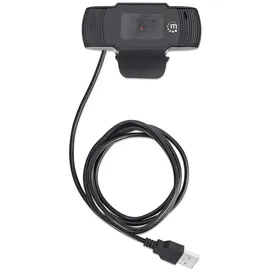 Manhattan USB-Webcam Schwarz