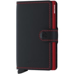 Secrid Miniwallet Matte Black & Red