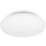 Brilo Briloner LED-Deckenlampe 'Case' Ip44 Sternenhimmel 840 - LED Deckenleuchte 6 cm