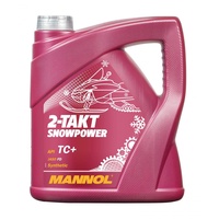 MANNOL Motorenöl 2-Takt Snowpower MANNOL API TC+ 4 Liter