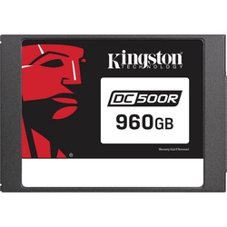 Kingston DC500R Enterprise 960GB interne SSD (960 GB) 2,5″ 555 MB/S Lesegeschwindigkeit, 20000 MB/S Schreibgeschwindigkeit schwarz