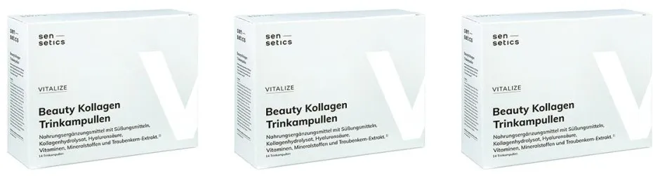 Sensetics Vitalize Beauty Kollagen Trinkampullen