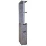 Hti-Living Raumteilerregal 118 cm Thekla Beton