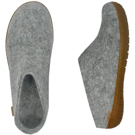 Glerups Pantoffeln Grau 36