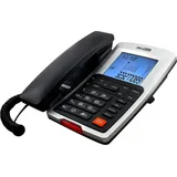 Maxcom KXT709 Telefon Analoges Telefon Anrufer-ID Schwarz,