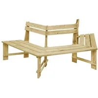 VidaXL Gartenbank 240 cm Imprägniertes Kiefernholz