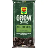 Compo GROW ORGANIC All-Mix Erde 20 L - Erde zum Anbau von Spezialkulturen Indoor & Outdoor - organisch - 20 Liter