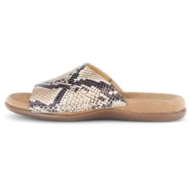 Gabor Pantolette GABOR, Damen, Gr. 41, beige, Schuhe Pantolette