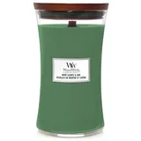 WoodWick Mint Leaves & Oak Duftkerze mit Holzdocht 609,5 g