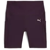 Puma Damen Run Ultraform 6" Tight Shorts XL Midnight Plum Purple ┃Laufshorts mit dryCELL Damen - XL