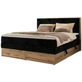 MKS Wood Classic King 200 x 200 cm H3 Schwarz