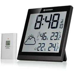 LCD-Wetter-Wanduhr ClimaTemp JC