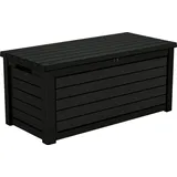 Keter Gartenbox "Northwood" 623L - Anthrazit - 155x72x70 cm - Deckel bis 270 kg belastbar - abschließbar - Grau