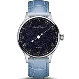 MeisterSinger Pangaea Aventurine Leder 40 mm PMN9908AV