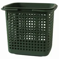 sceltevie Hachiman Cestino Wäschekorb, groß, Dunkelgrün