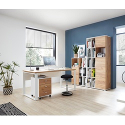 Tchibo - Rollcontainer »Lioni« - 40x49x57cm - braun - Holz / Acryl