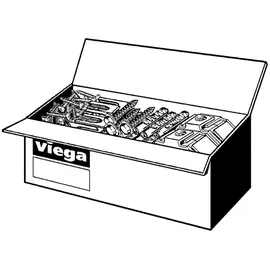 Viega Steptec 8400 m2-Paket Stahl verzinkt