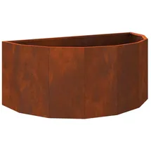 vidaXL Pflanzkübel Rostig 90 x 45 x 35 cm Wetterfeststahl 883695
