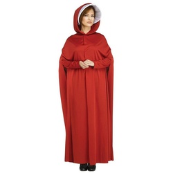 Fun World Kostüm Handmaid, Nonnenartiges Kostüm passend zur Serie ‚Report der Magd‘ rot