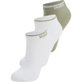hugo underwear 3P AS LOGO CC Sneakersocken pastel grün 43-46