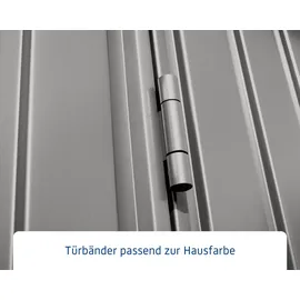 EcoStar Trend-S Typ 1 2,38 x 1,07 m graualuminium Einzeltür