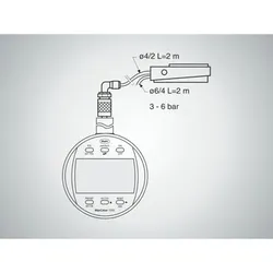 1082 p Pneumatische Abhebung für Messspannen 50 und 100 mm
