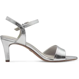 TAMARIS SANDALETTE für Damen, silber, Größe 40 EU