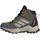 Adidas Unisex Terrex AX4R MID RAIN.RDY Hiking Shoes Wanderschuhe, Olive Strata/Wonder Beige/Orange, 38 2/3 EU