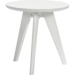 Nachttisch HASENA "Circo", weiß (buche weiß), B:45cm H:52cm T:45cm, Buche massiv, Tische
