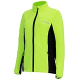 Airtracks Damen Thermo Fahrradjacke Pro Line II Neon-Schwarz SCHWARZ 2XL