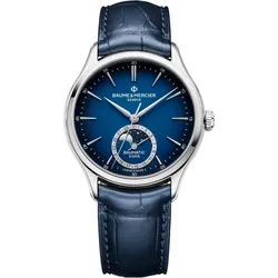 Baume & Mercier Clifton Baumatic 39mm Mondphase M0A10756 - blau - 39mm