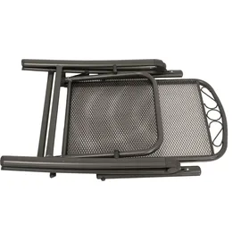 DEGAMO Klappsessel Classic 2 Stück 5-fach verstellbar 2 x 2 x 108 cm grau