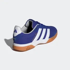 adidas Herren, Handballschuhe Spezialist Indoor, Größe 47 1⁄3 in blau, LUCBLU/FTWWHT/LUCLEM