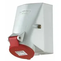 Mennekes Wanddose TwinCONTACT 16A,4p,6h,400V,IP44 418