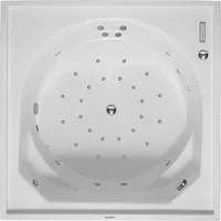Duravit Whirlpool Quadrat Blue Moon 1400x1400mm, Einbauversion - Duravit