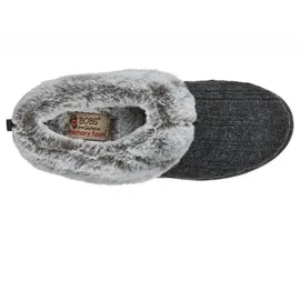 SKECHERS Keepsakes Ice Angel Low-Top Slipper, Charcoal,