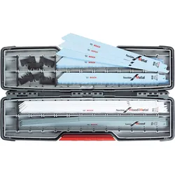 Bosch 20-tlg. ToughBox-Sägeblatt-Set All-in-One für Hubsäge - 2607010996