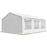 TOOLPORT Partyzelte 3 x 6 m Weiß