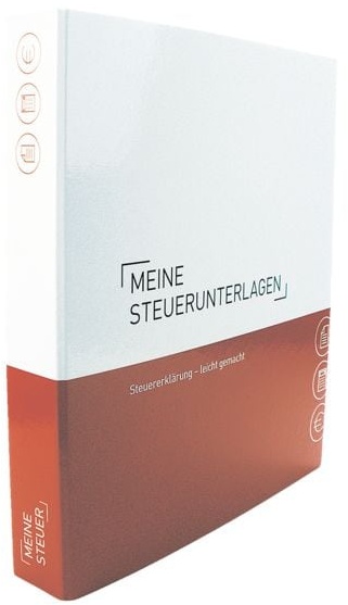 Themenringbuch mit Register »Meine Steuern« rot, OTTO Office, 29.7x31.5 cm